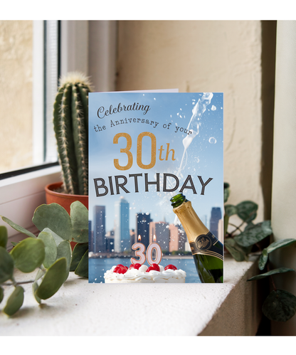 Celebrating the Anniversary of Your 30th Birthday