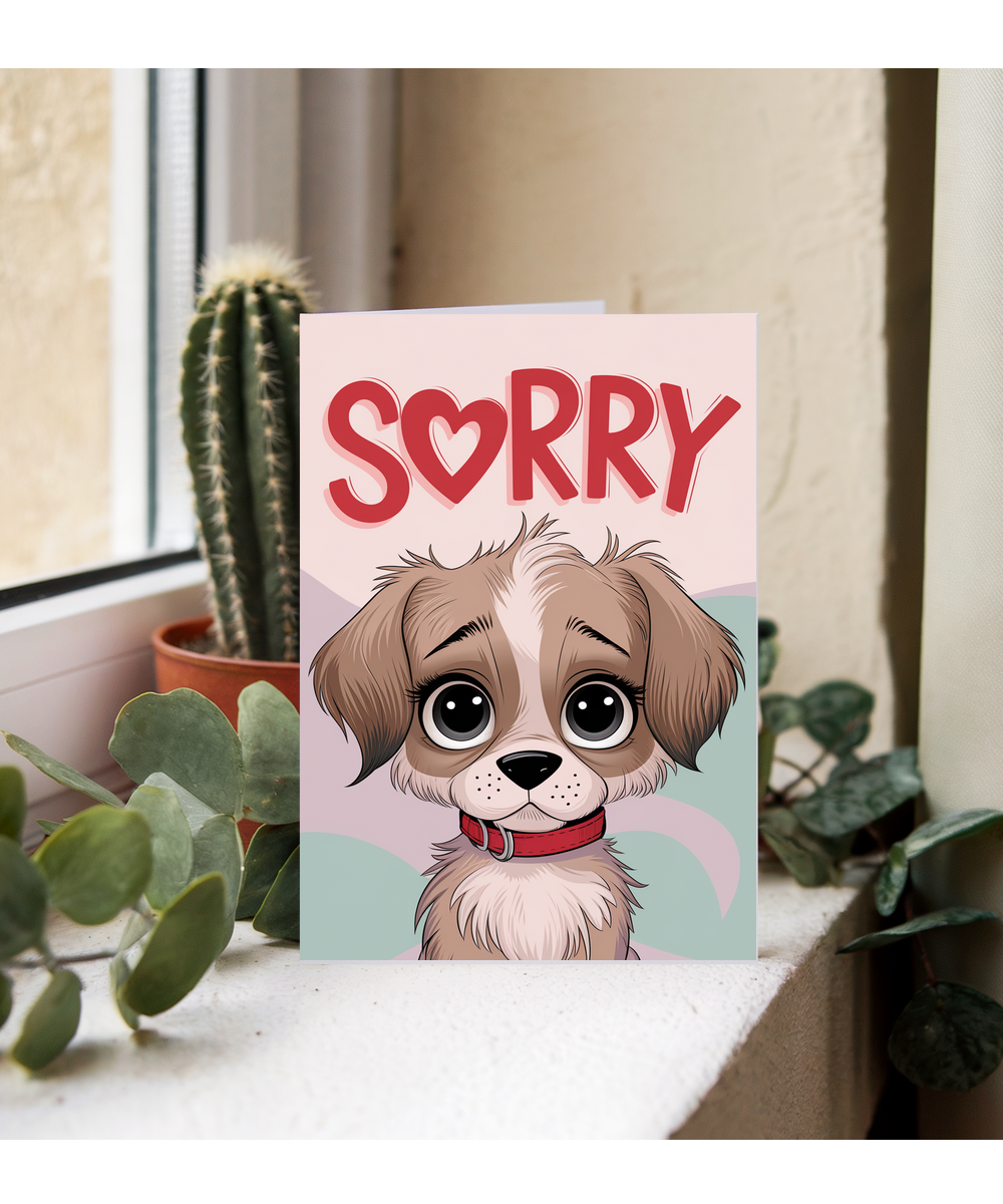 Sorry - Puppy with Sad Eyes