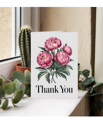 Thank You - Pink Peony Bouquet