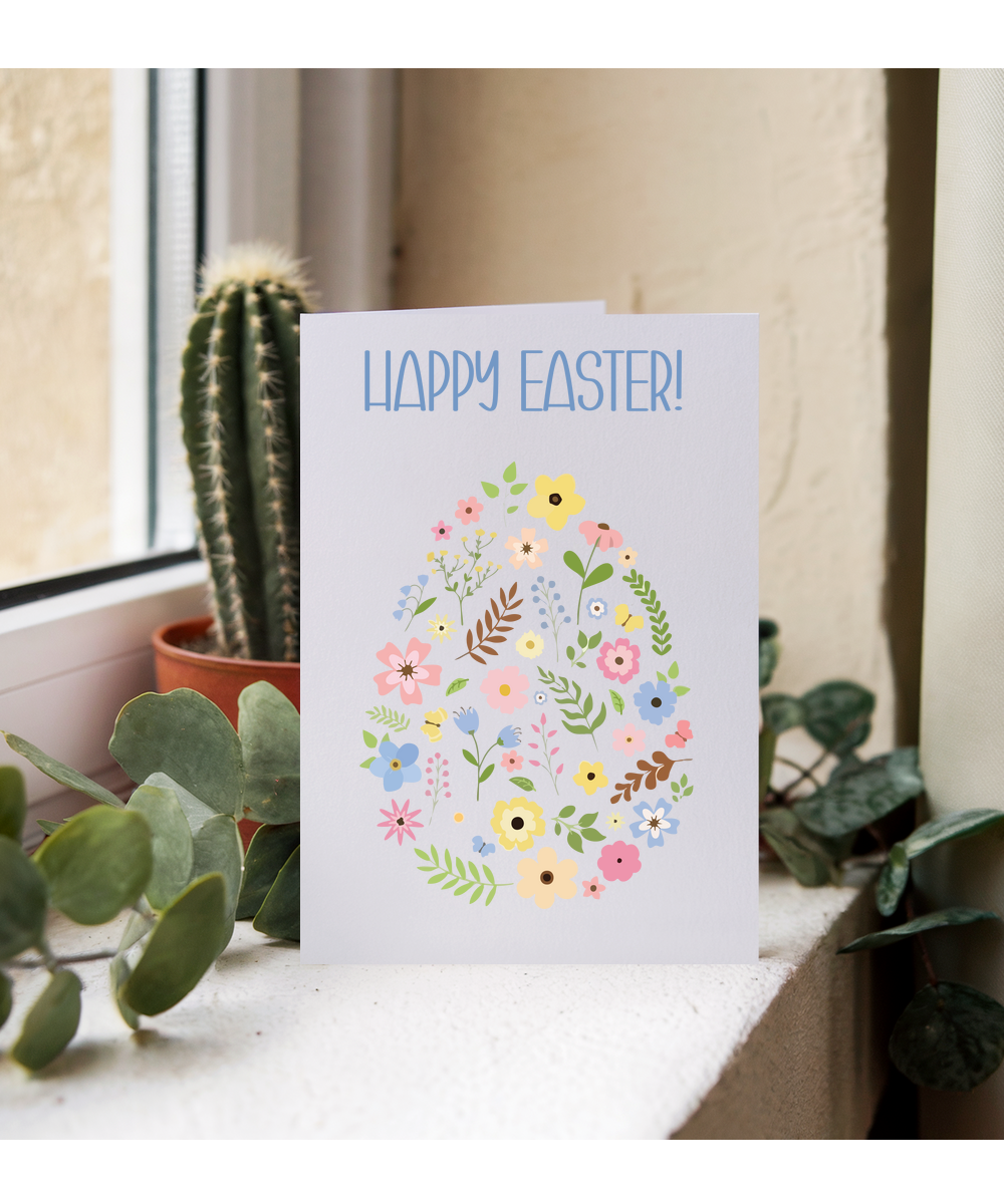 Easter Egg patterned