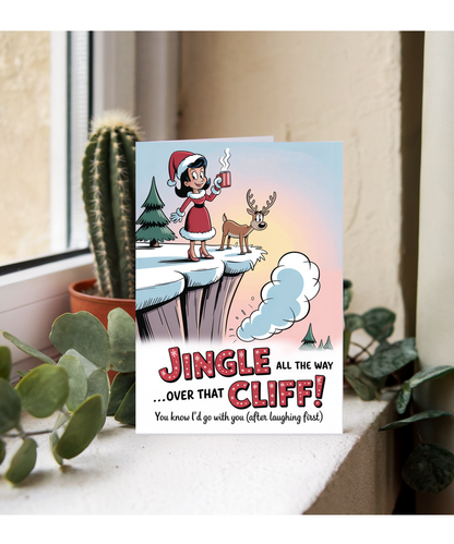 Jingle all the way over that cliff