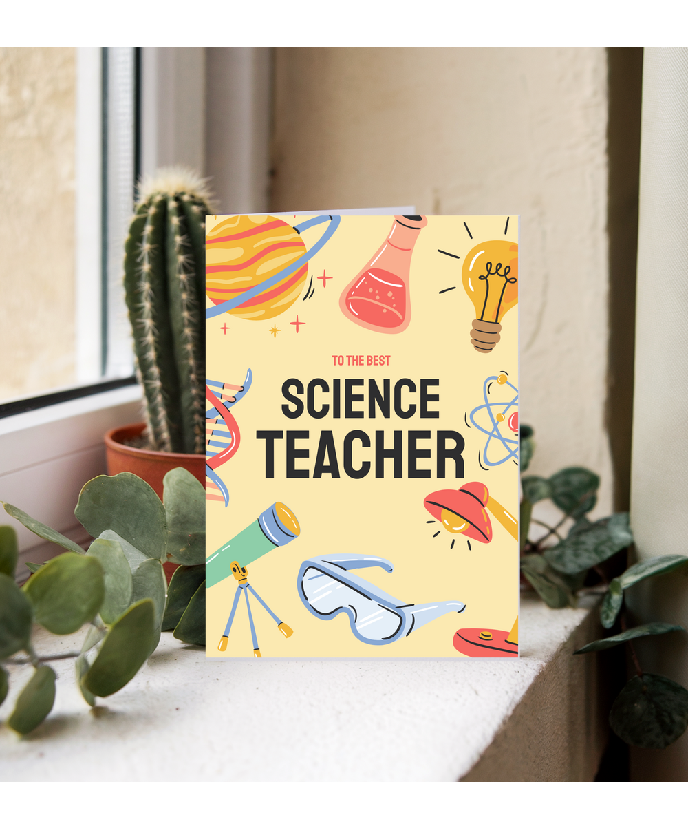 To the best science teacher