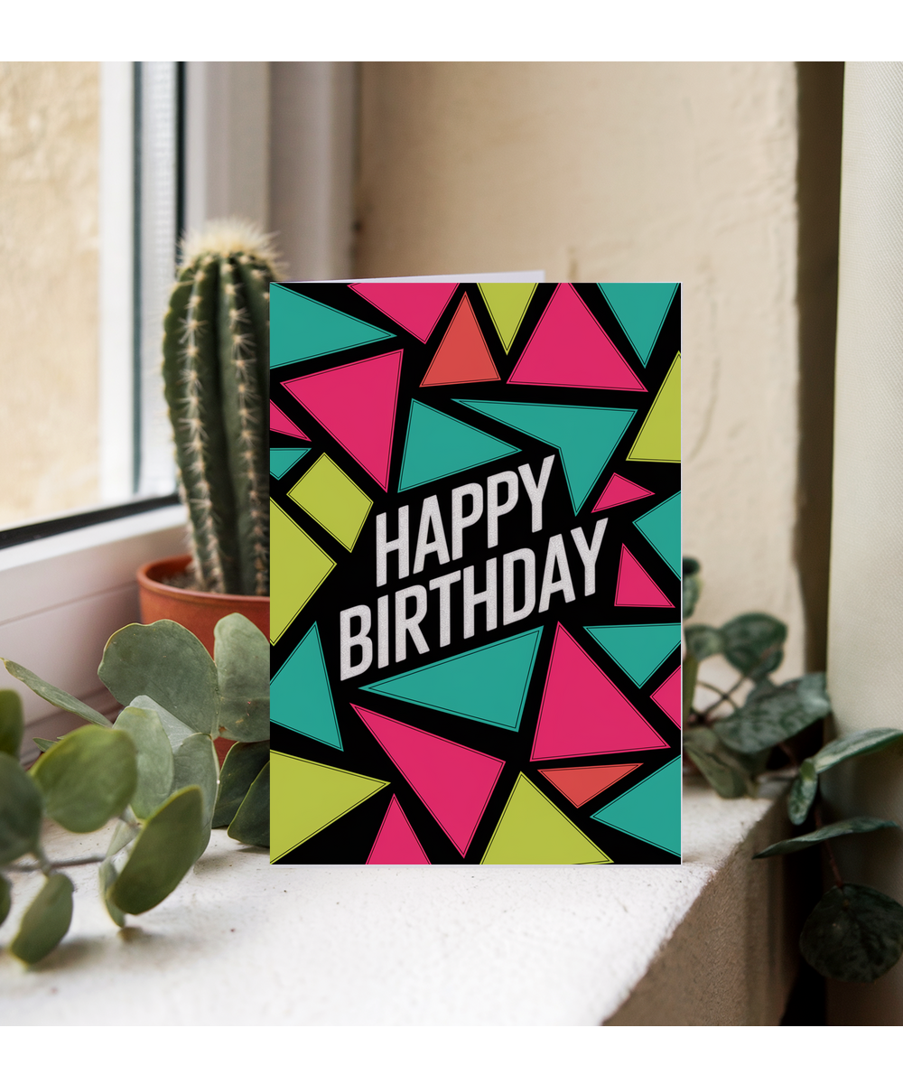 Colorful Triangular Design