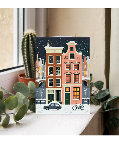 Amsterdam christmas street