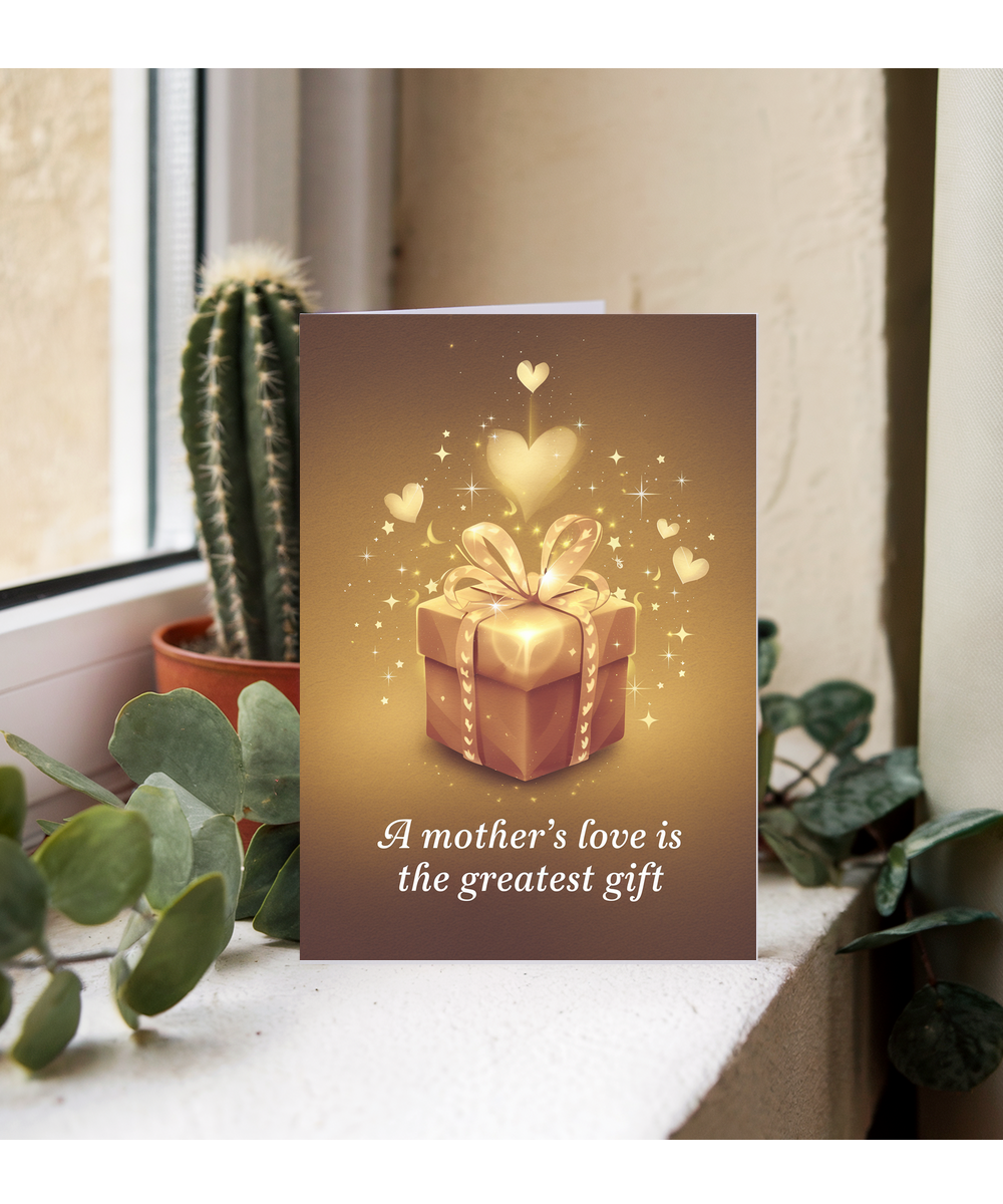 A Mother’s Love is the Greatest Gift Mothers Day Card