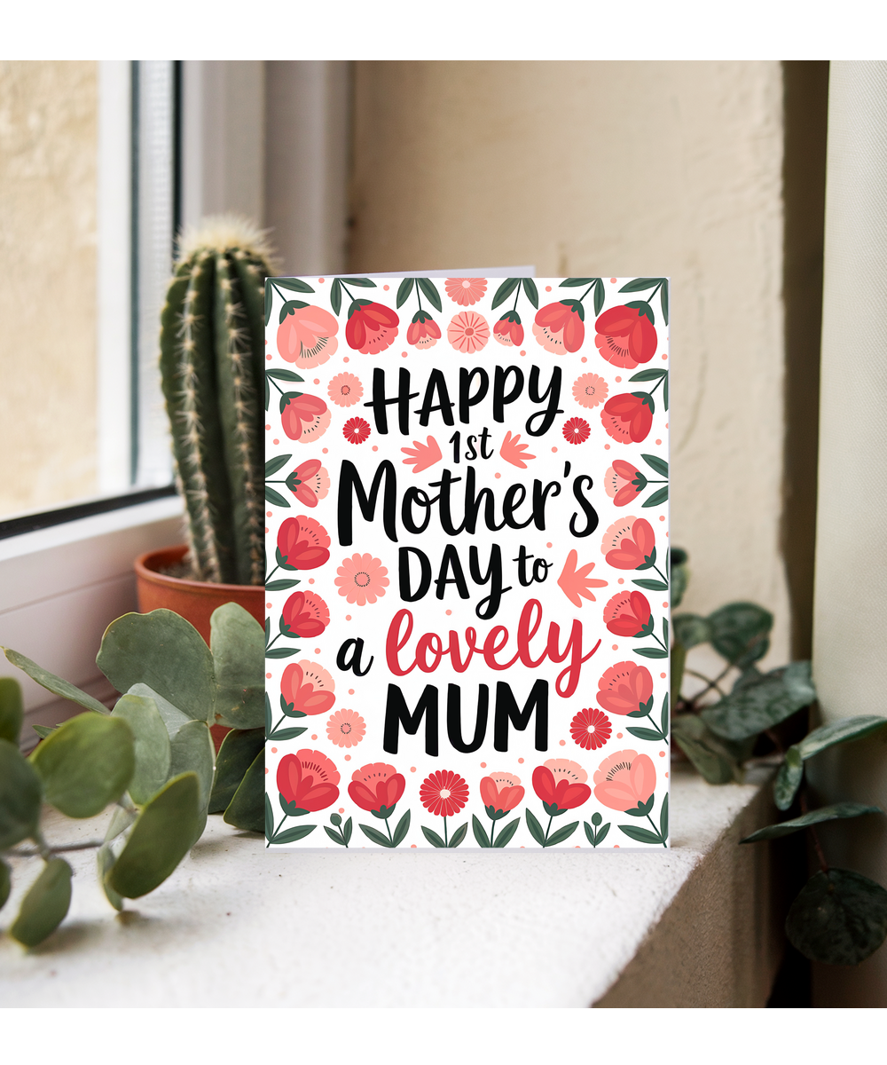 happy 1st mother's day to a lovely mum