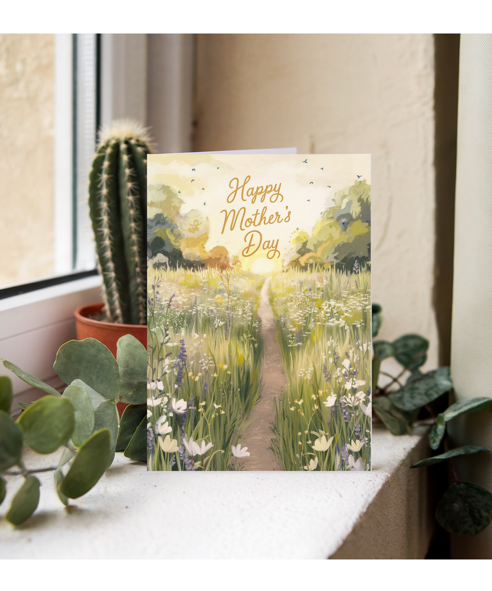 Happy Mothers Day Spring Dawn Painting