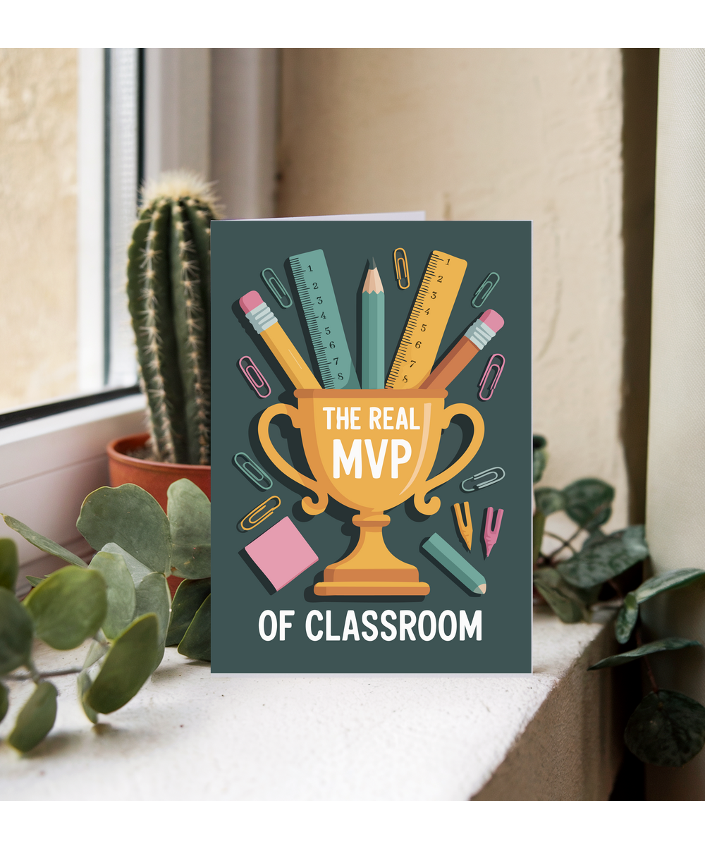 Teacher the best mvp of the classroom