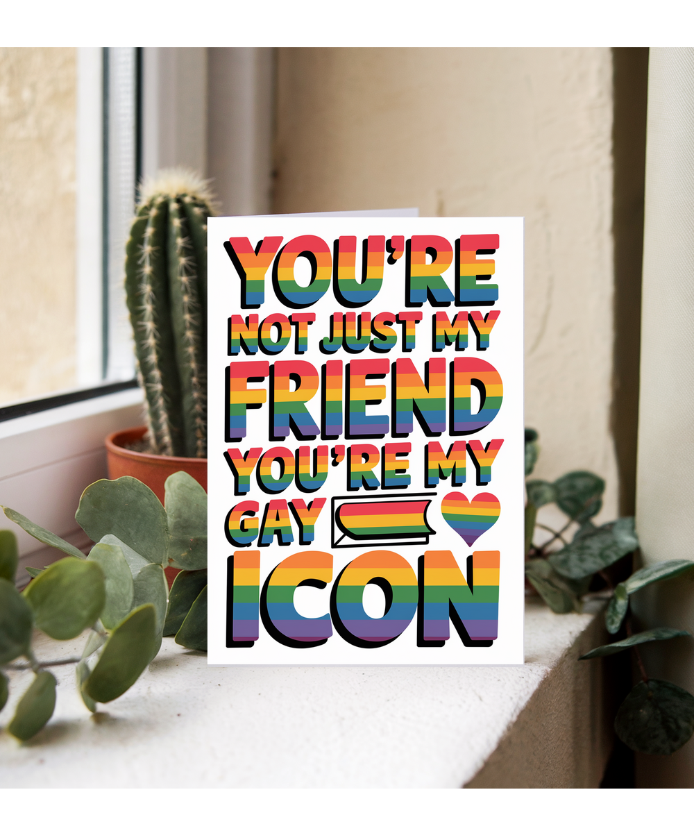 You’re Not Just My Friend You’re My Gay Icon