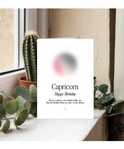 Happy Birthday Capricorn Star Sign