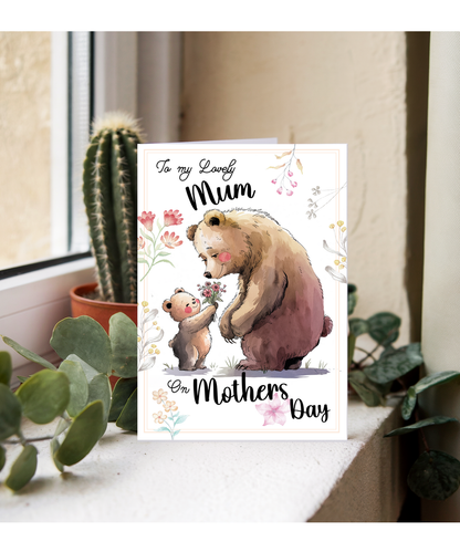 To my lovely mum