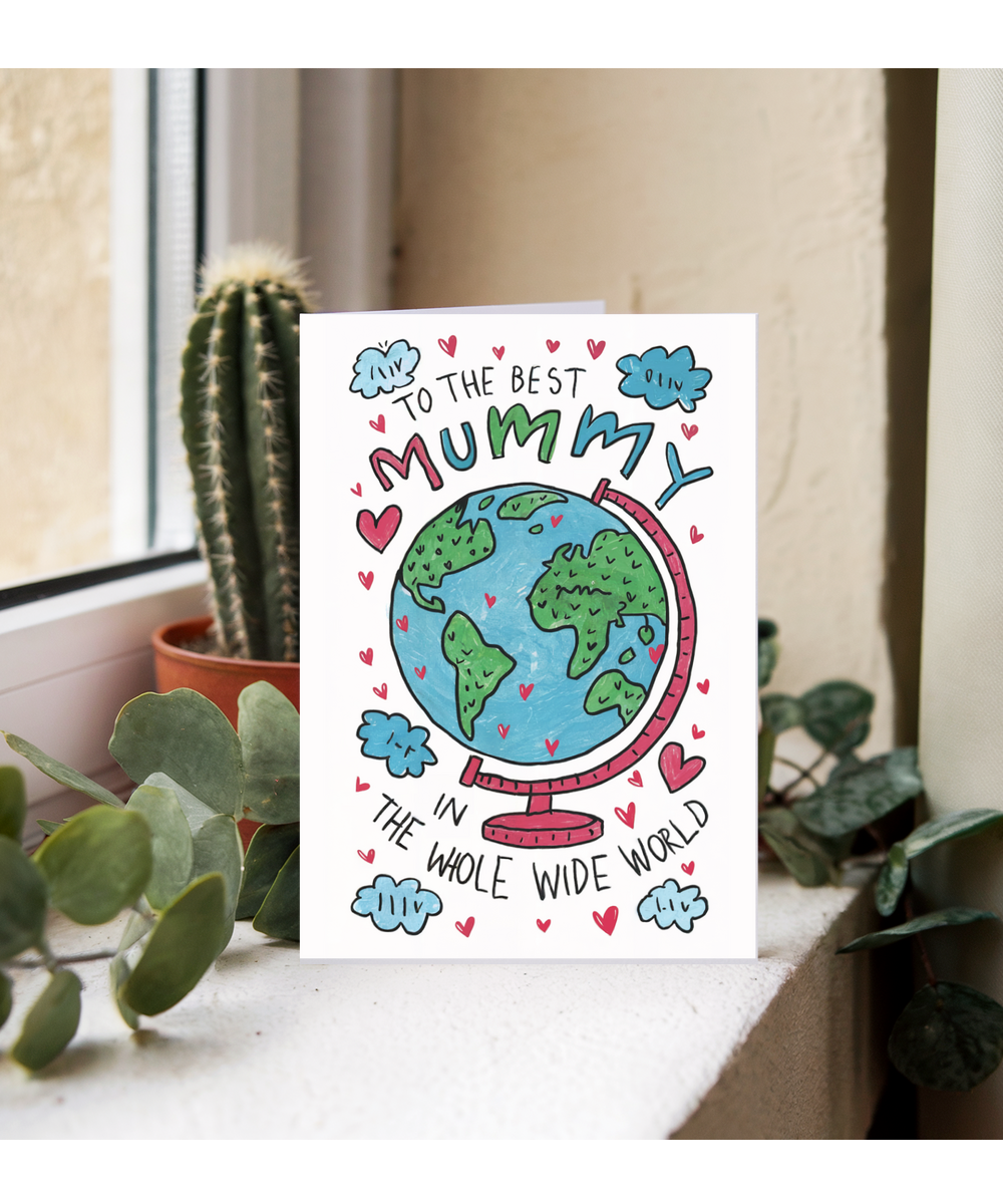 To the best mummy in the whole wide world