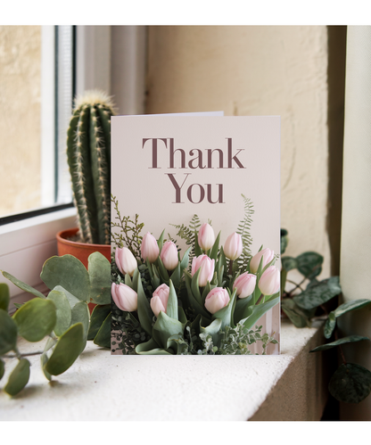 Thank You - Elegant Tulips