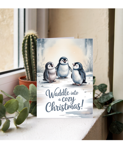 Waddle into a cozy Christmas