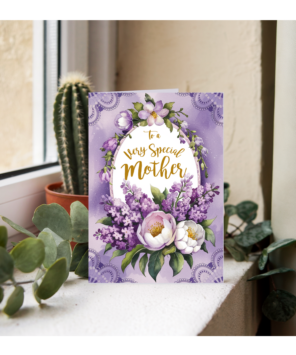 Violet Theme for a Very Special Mother