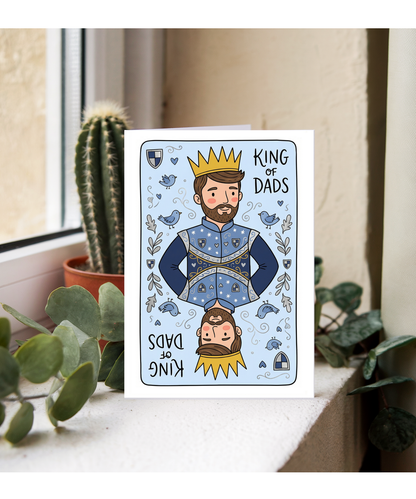King of Dads father's day Happy Birthday