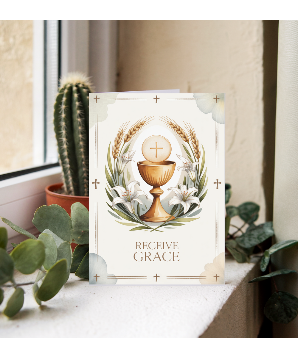 receive grace holy communion