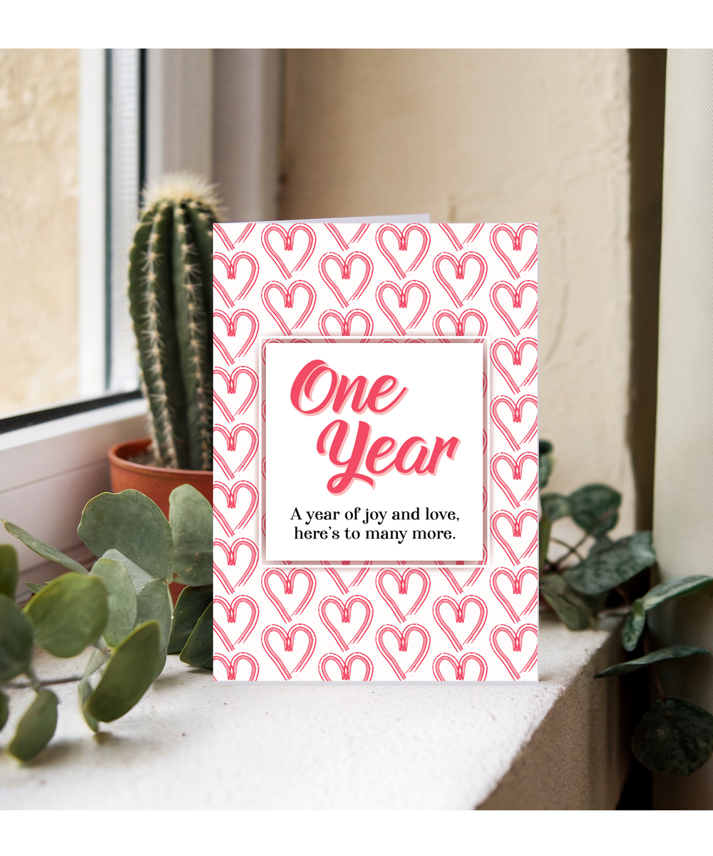 one year, a year of joy and love
