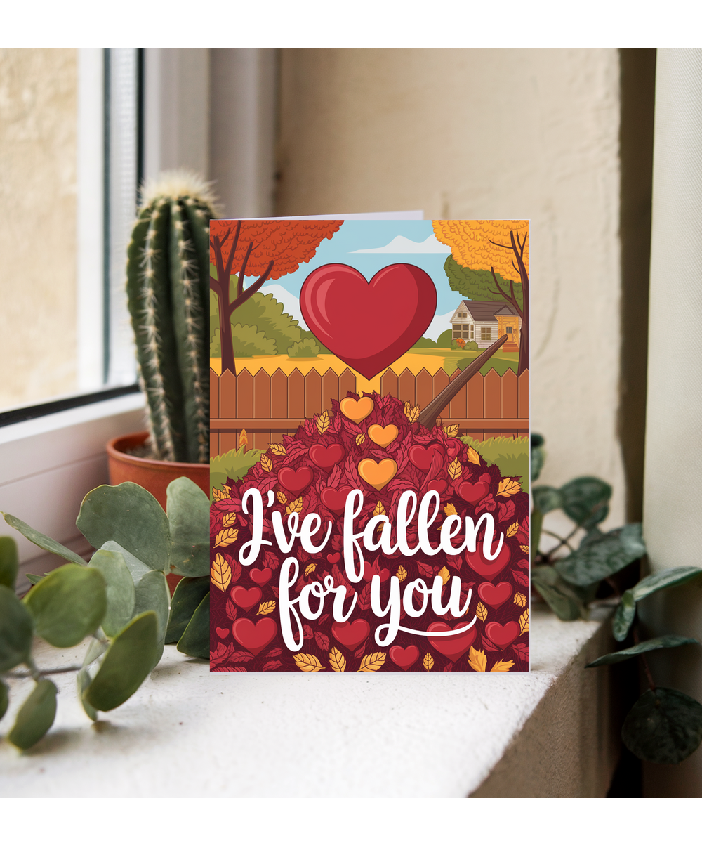 I’ve fallen for you Greeting Card