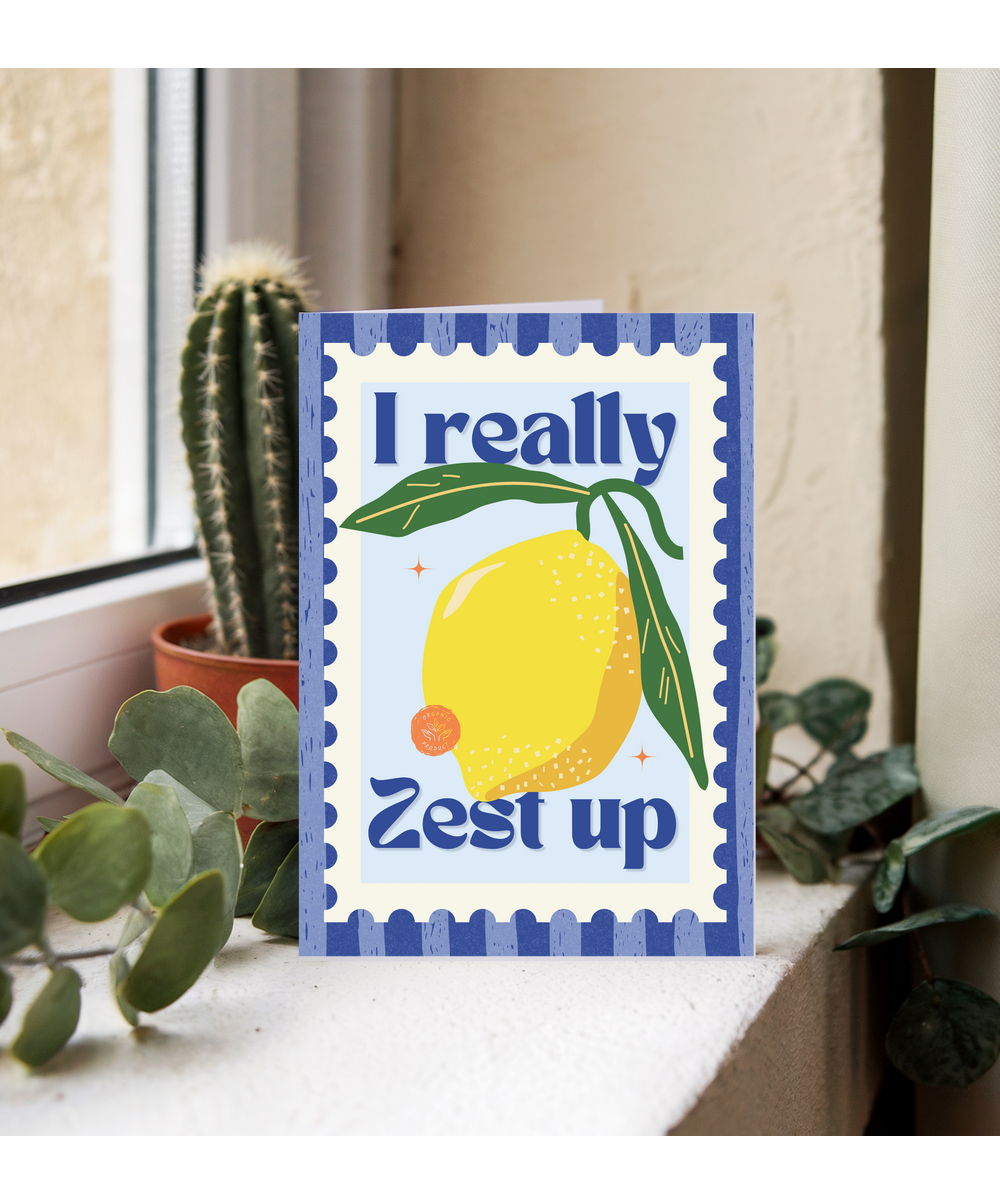 I really zest up