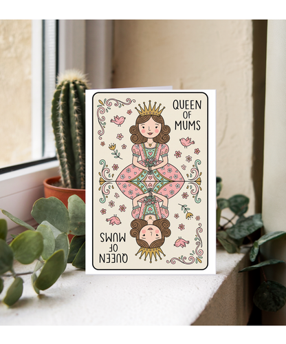 Queen of mums mother's day Happy Birthday