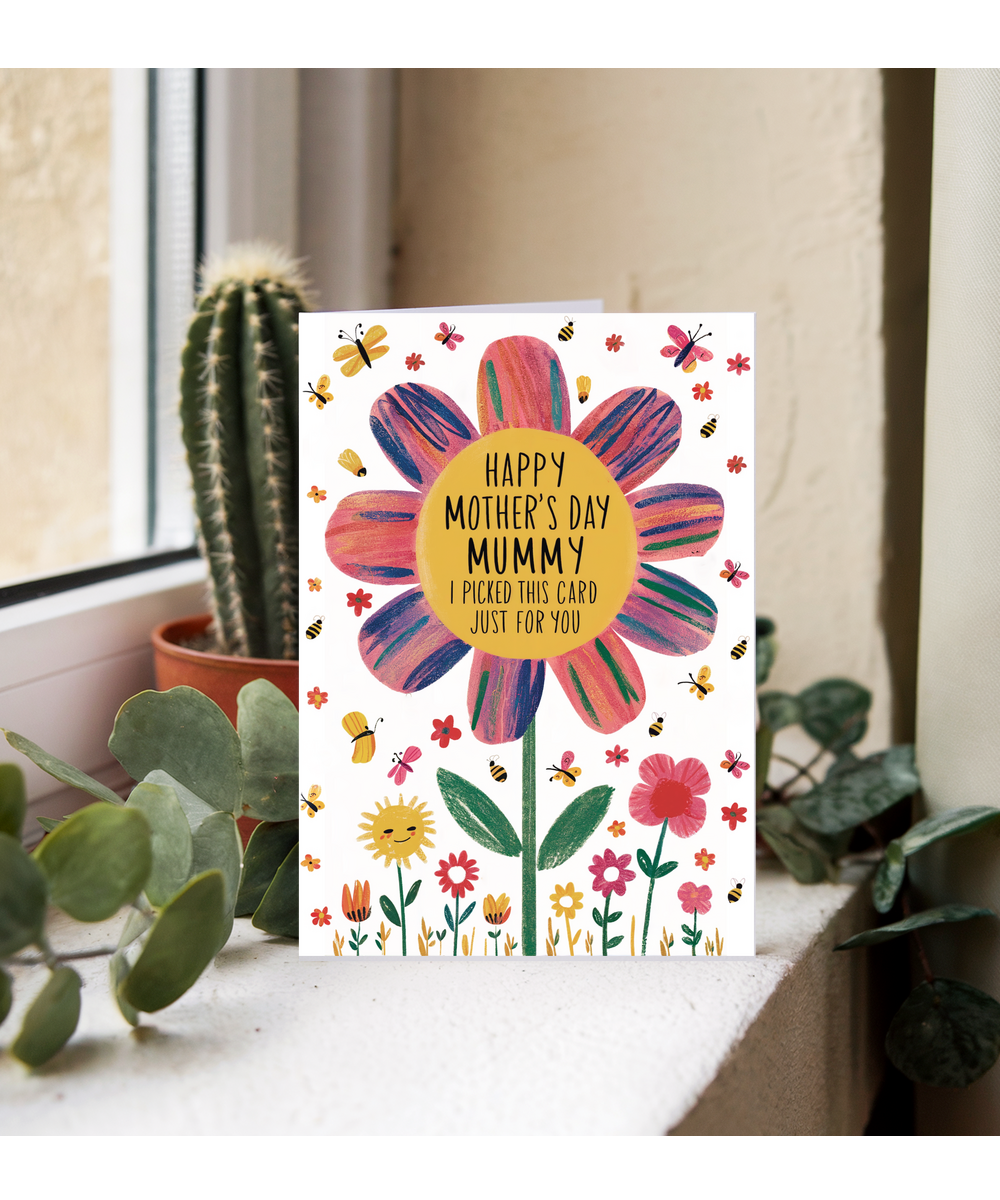Happy mother's day mummy I picked this card just for you