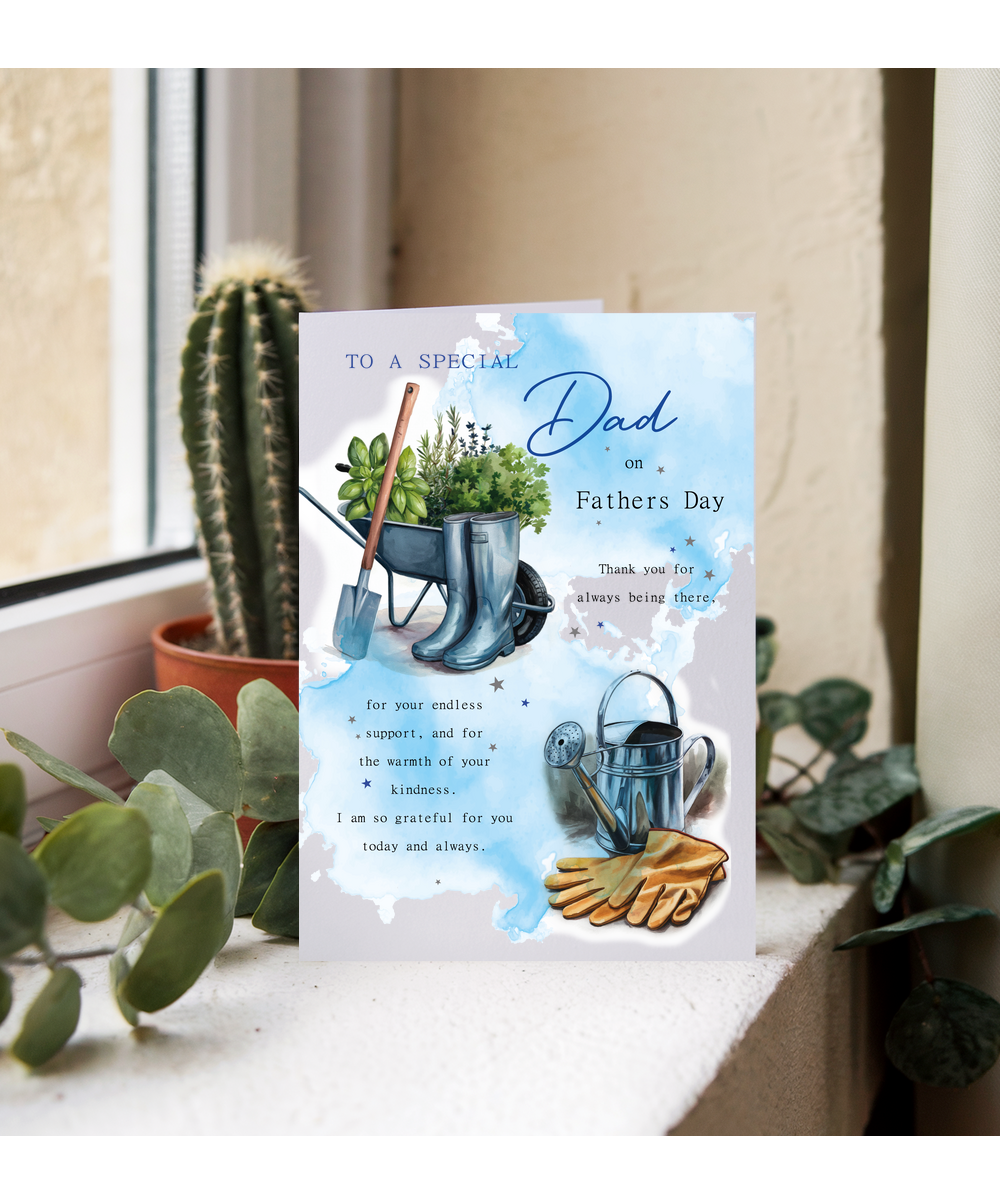 To a Special Dad Gardening Theme