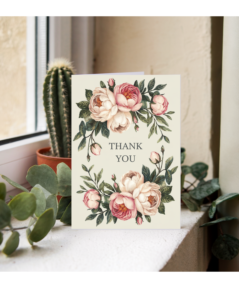 Thank You - Floral Garland
