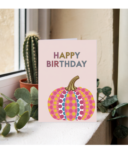Happy Birthday card Kusama for her