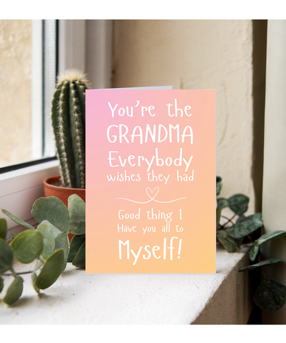 Gold You're the Grandma everyone wishes they had