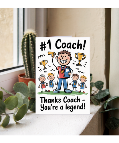 Thanks coach your a legend