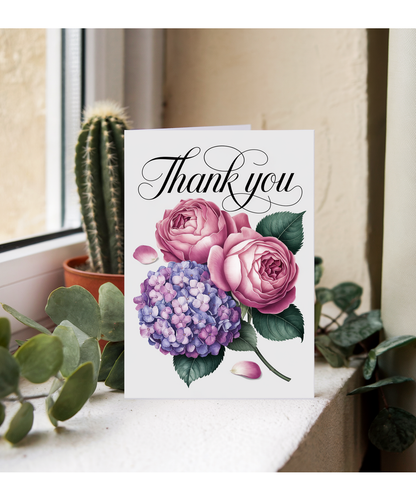 Thank You - Rose and Hydrangea Design