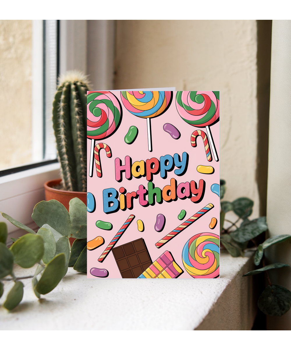 Lollipop and Candy-Themed Design