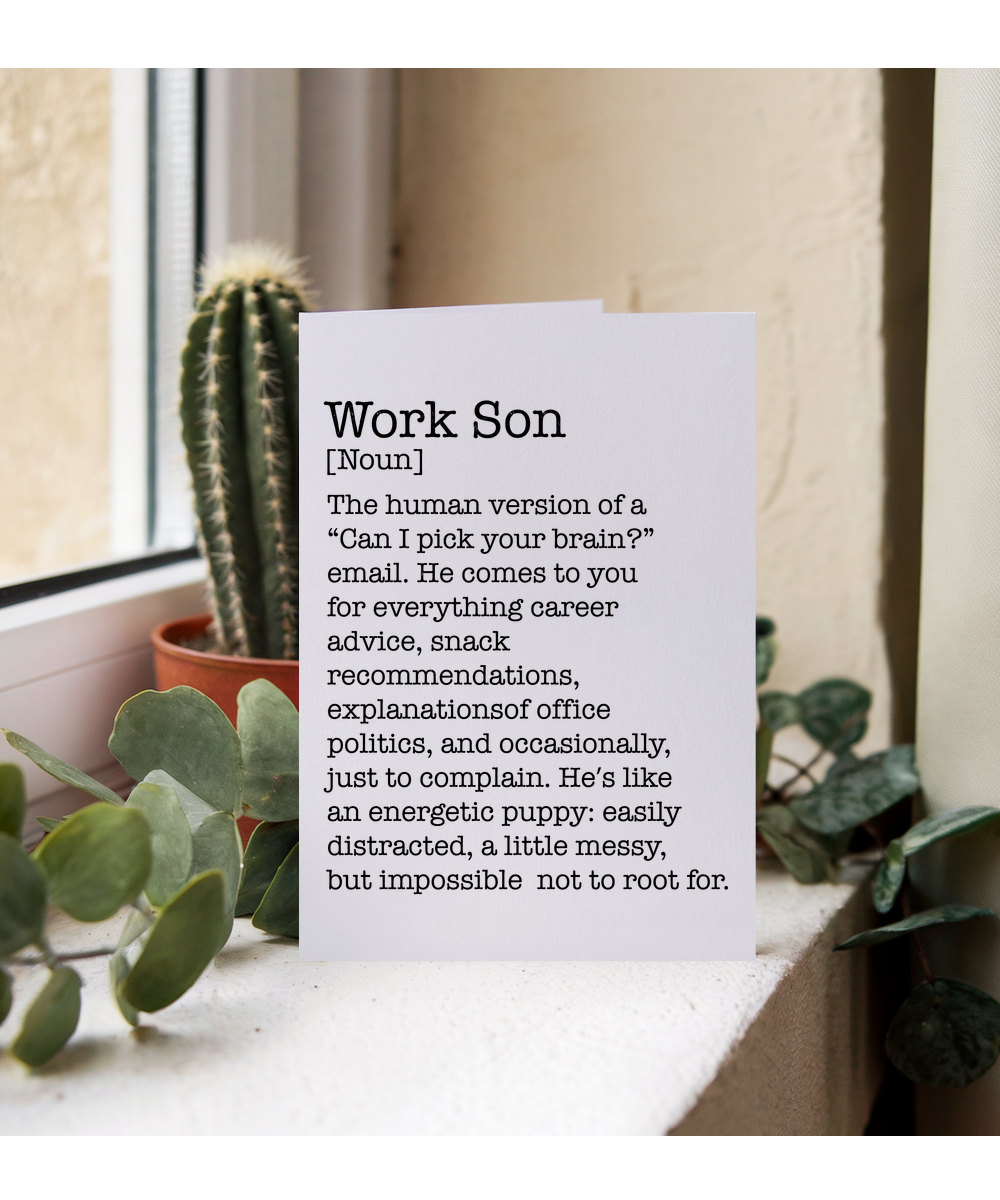 Work Son Noun