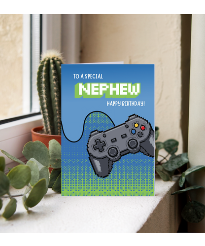 To a Special Nephew, Happy Birthday gaming