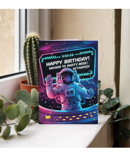 Happy Birthday! Mission to Party Mode Activated!
