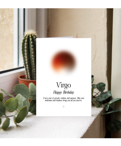 Happy Birthday Virgo Star Sign