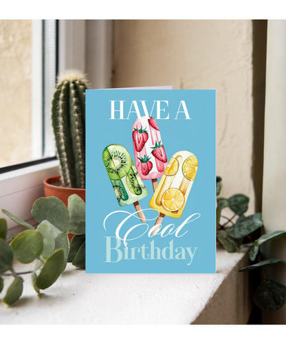 Have a Cool Birthday with Ice Lollies