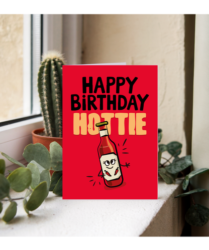 Happy Birthday Card for Hot Girlfriend Boyfriend Wife Husband