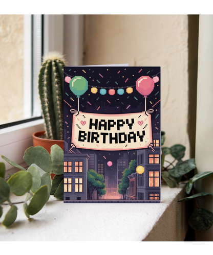 Birthday pixel