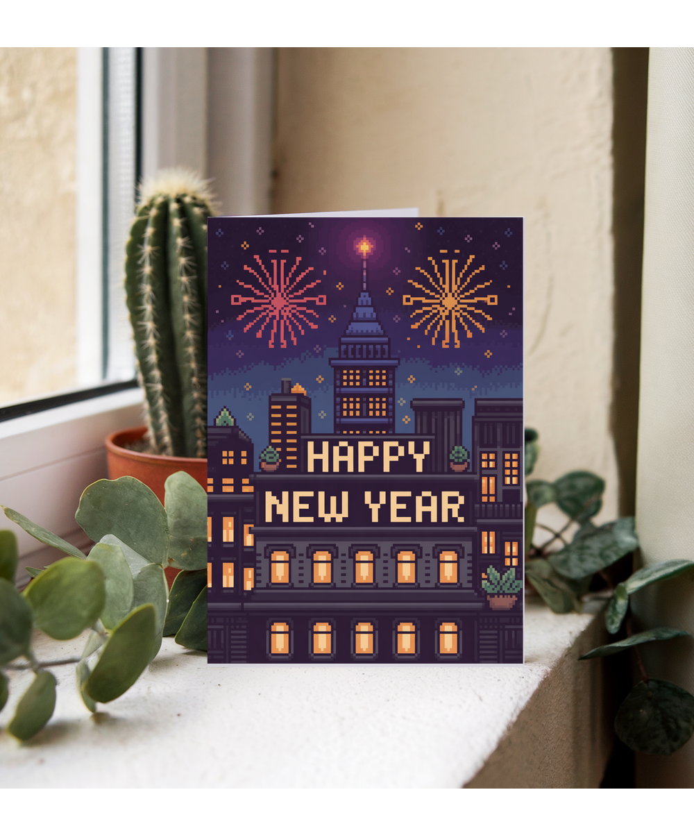New years pixel
