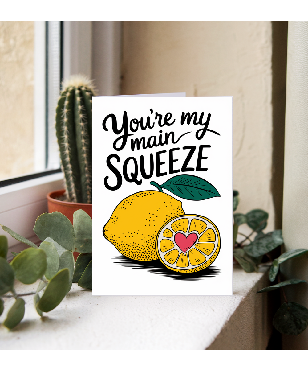 You’re my main squeeze Greeting Card