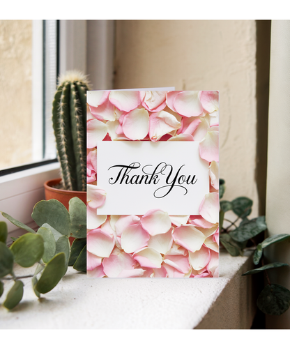 Thank You - Wild Rose Petals