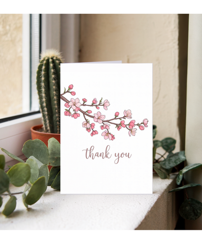 Thank You - Peach Blossom Branch