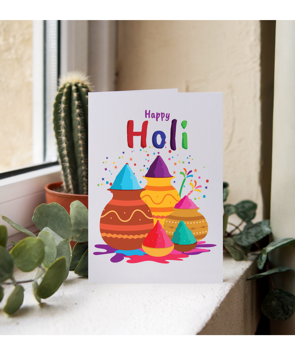 Holi festival powder paint