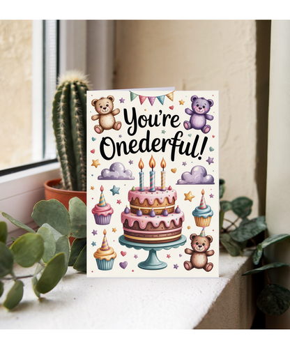 First birthday You're onederful