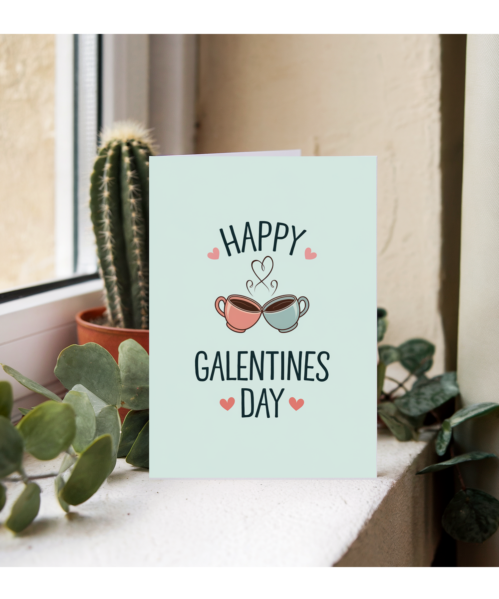 Happy Galentines Day Card best friends