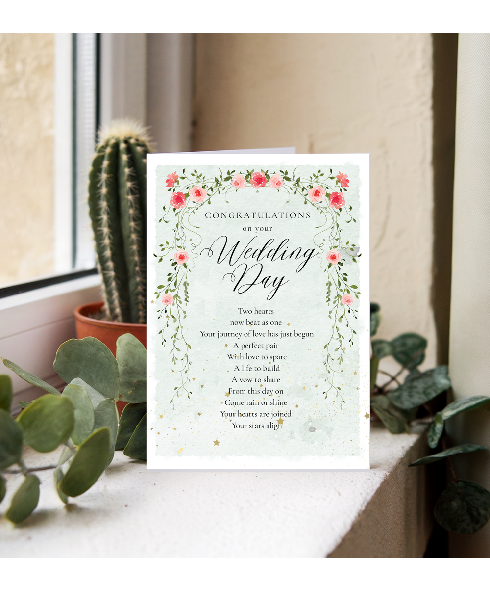 A5 Congrats on your wedding day
