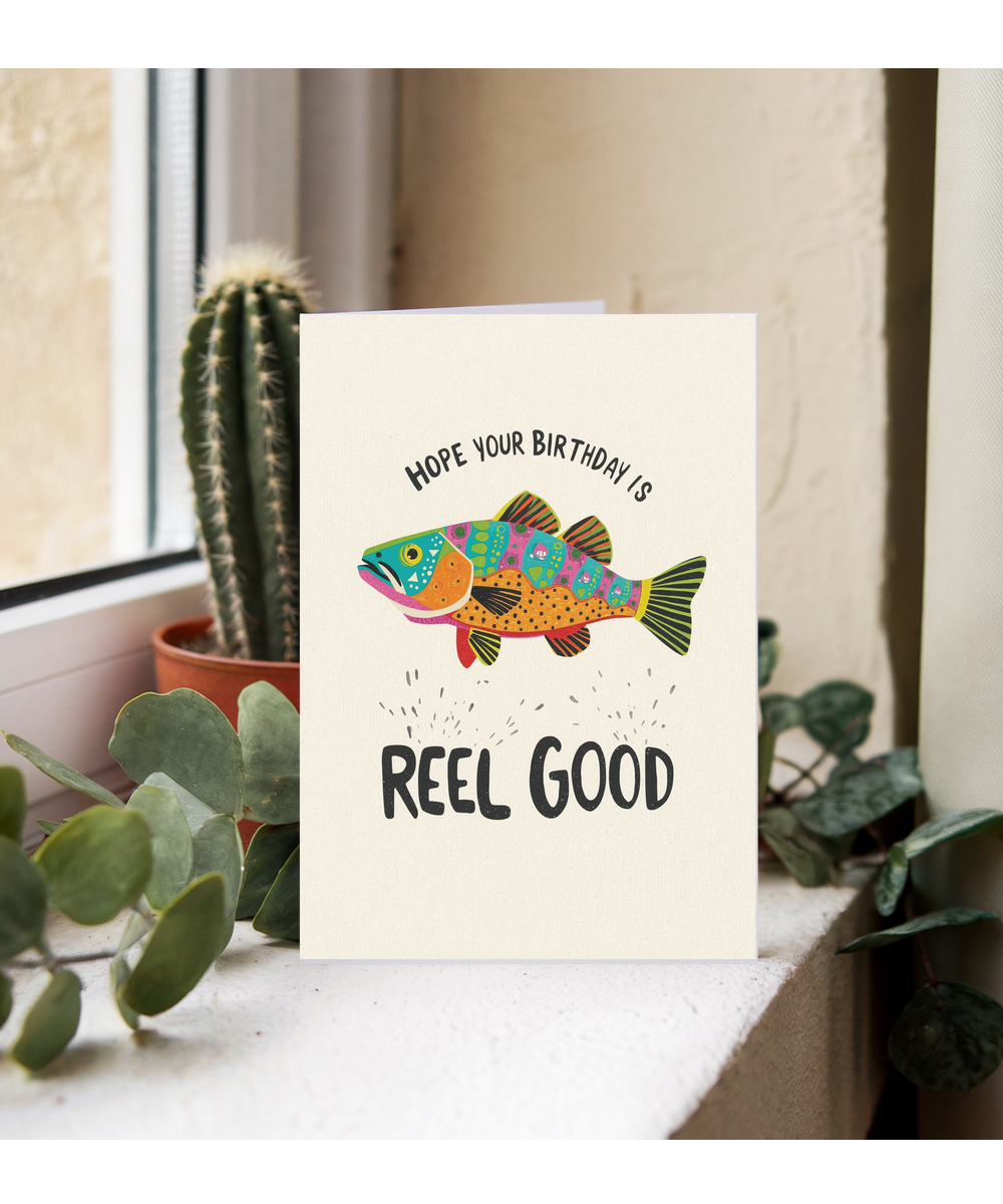 Hope your birthday is reel good