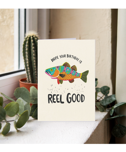 Hope your birthday is reel good